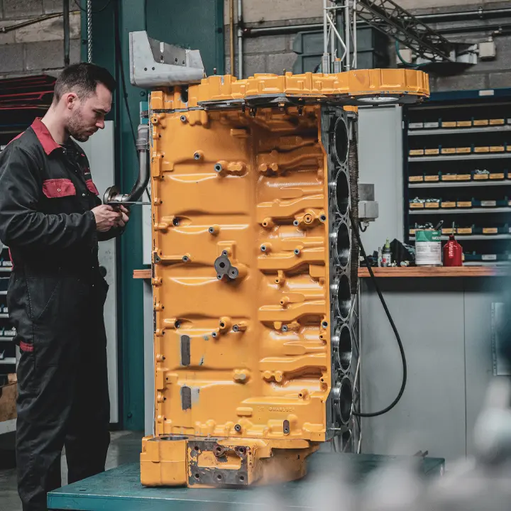 Reconditioned diesel engines