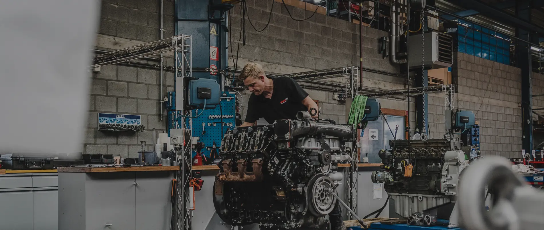 Reconditioned diesel engine