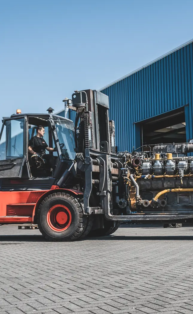 Diesel engines shipping