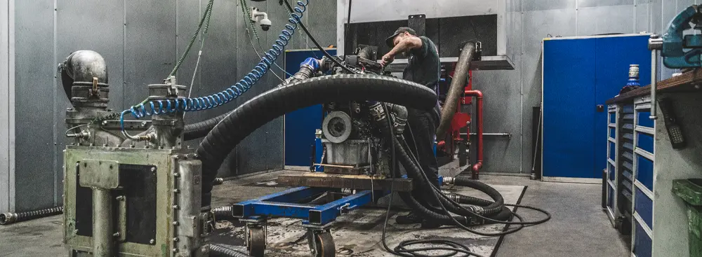 Reconditioned marine engines