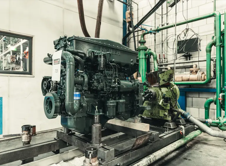 Reconditioned bus engines
