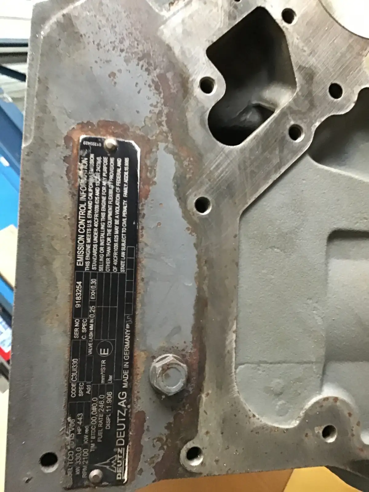 DEUTZ 04262776R USED - Picture 2