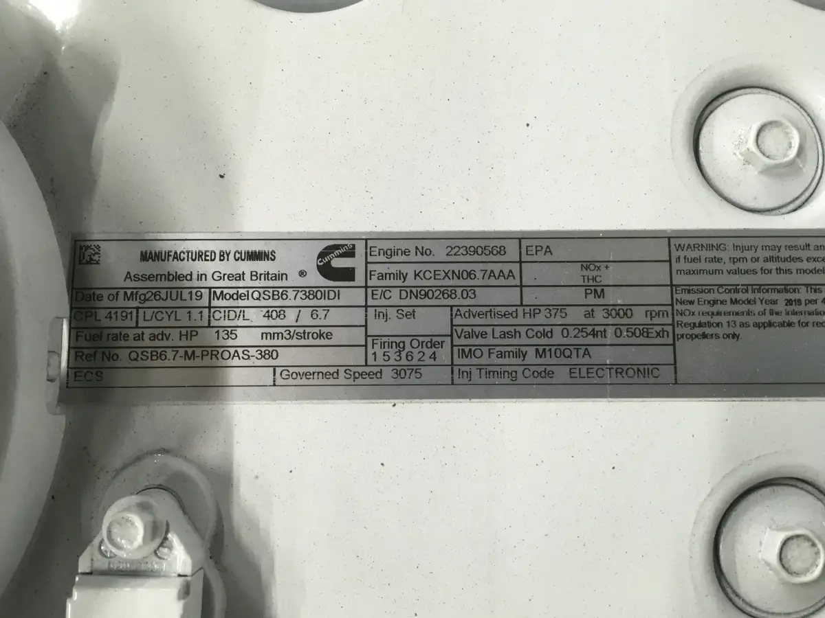 CUMMINS QSB6.7 CPL4191 NEW - Picture 6