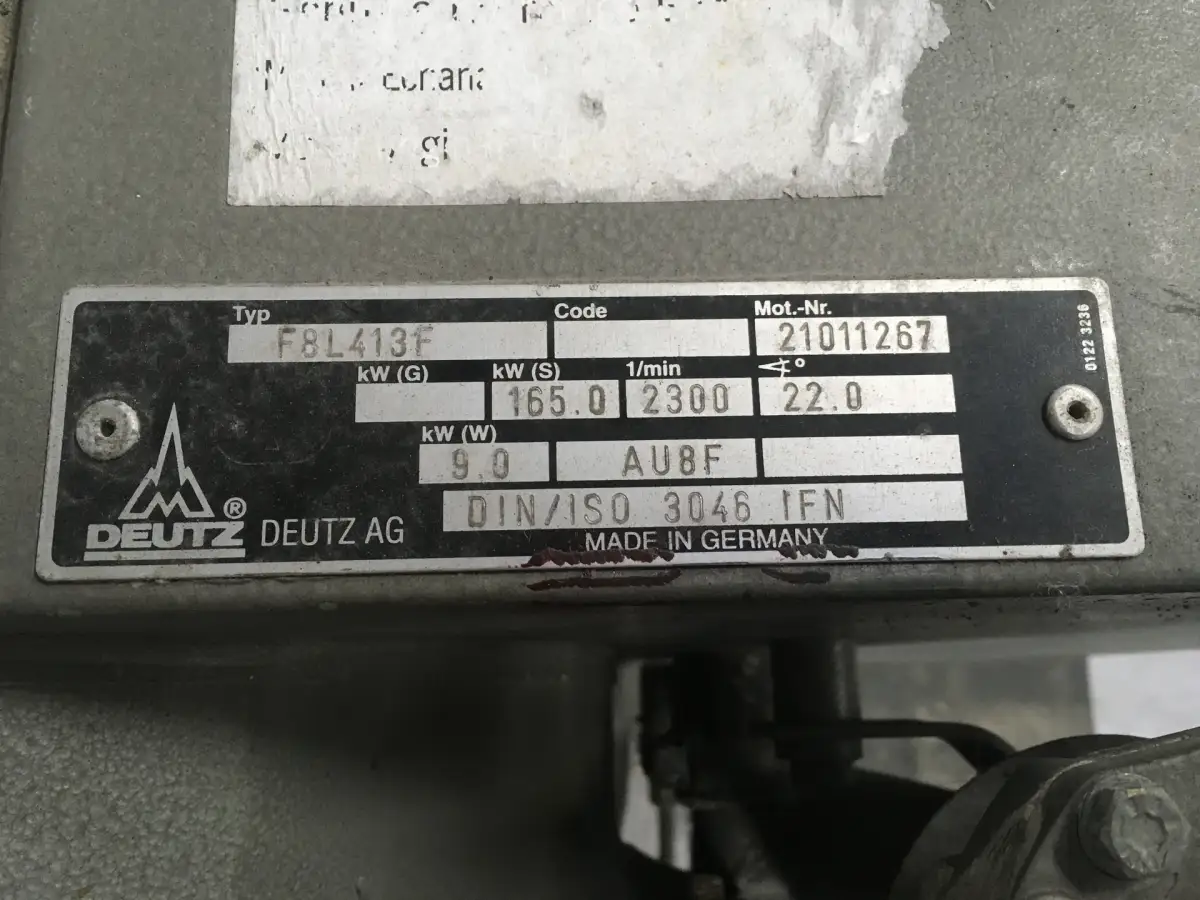 DEUTZ F8L413F-173 USED - Picture 6