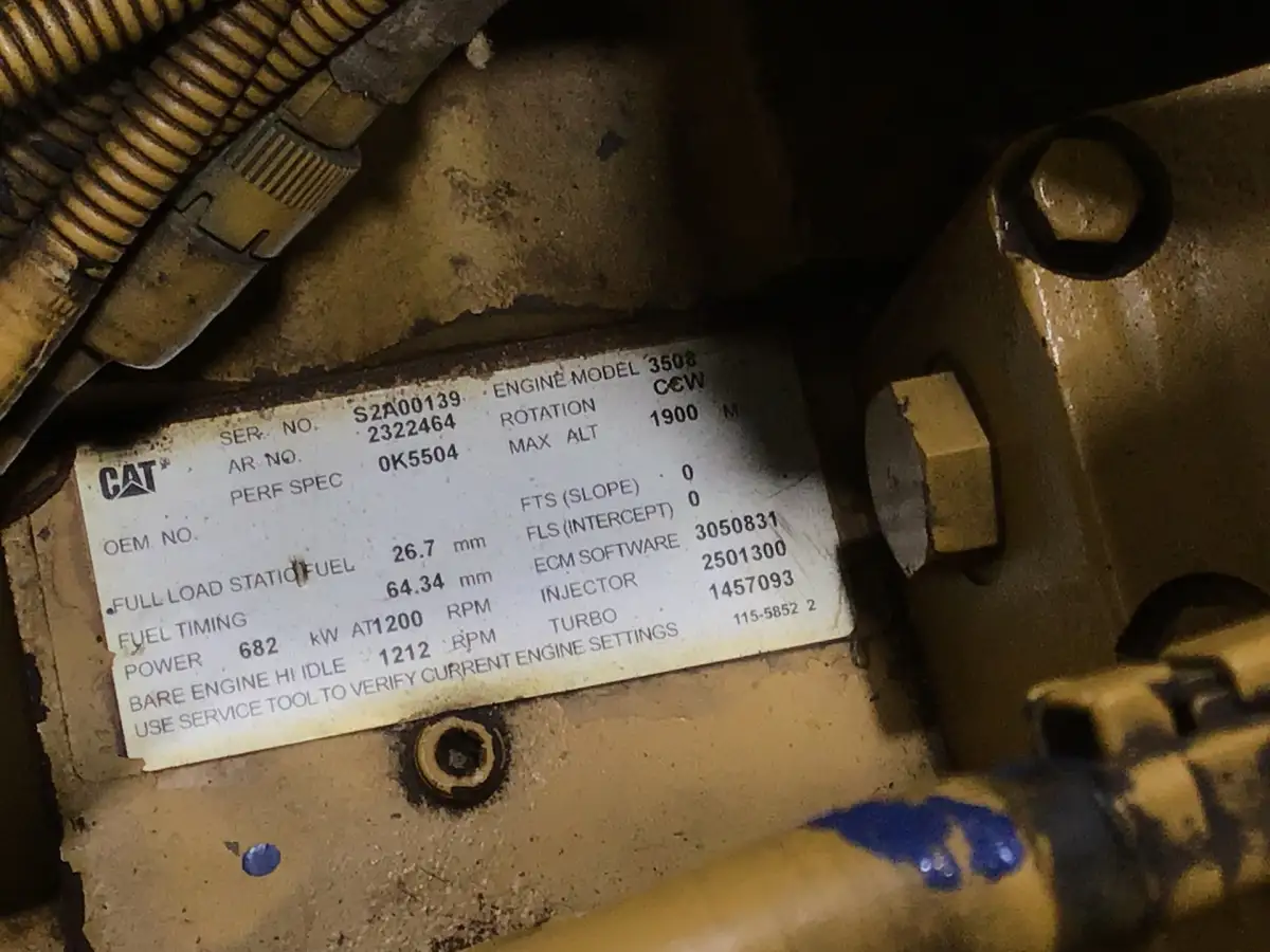 CATERPILLAR 3508 S2A 232-2464 USED - Picture 6