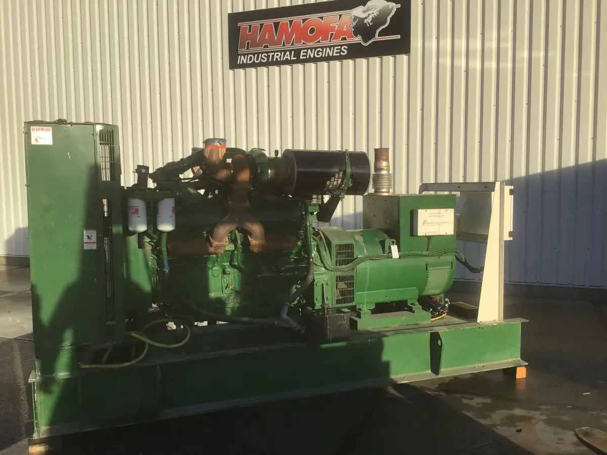 DETROIT DIESEL 12V92 TA GENERATOR 500KVA USED