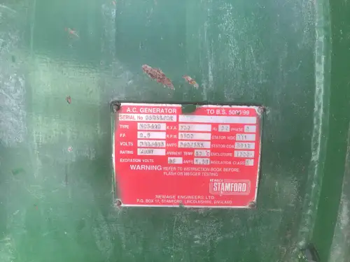 DETROIT DIESEL 12V92 TA GENERATOR 500KVA USED - Thumb image 8