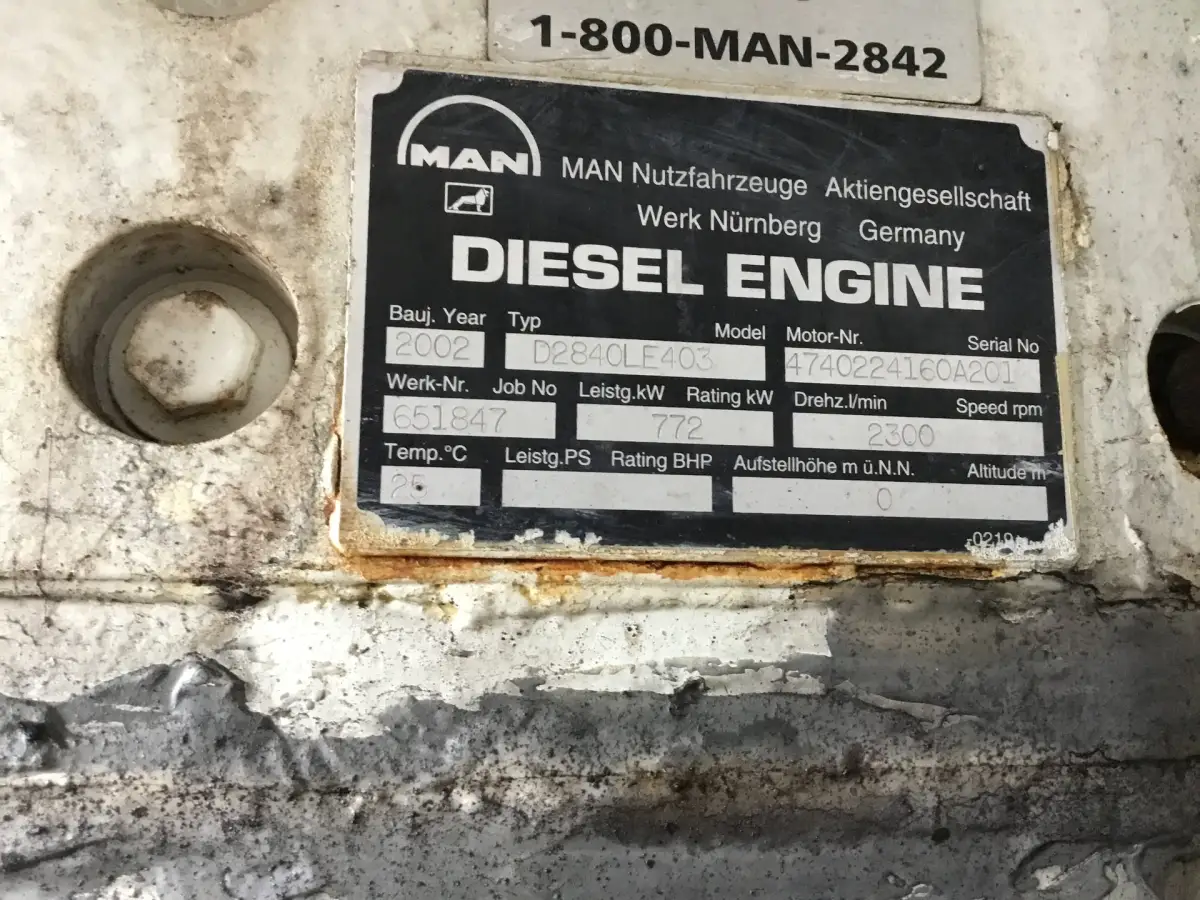 MAN D2840-LE403 USADO - Imagen 6