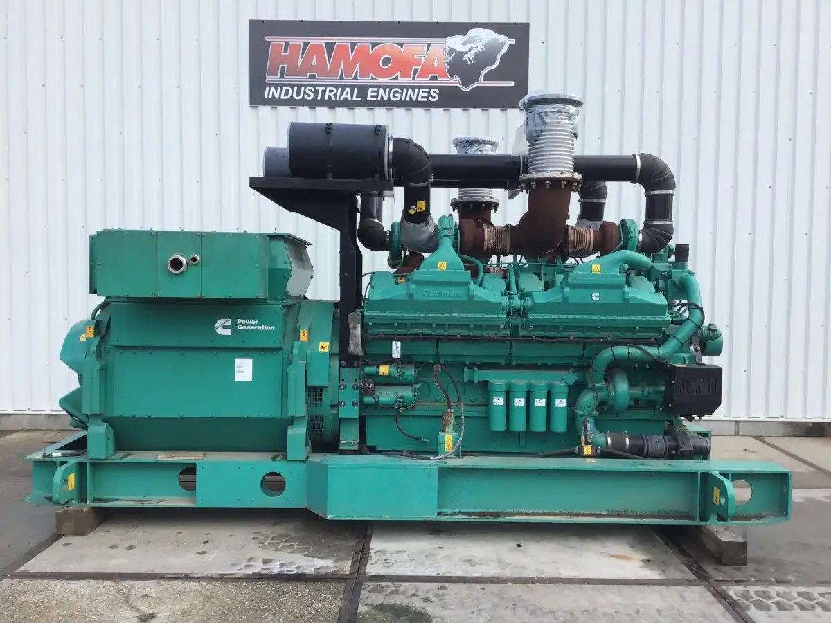 GÉNÉRATEUR CUMMINS QSK60-G9 2813 KVA D'OCCASION