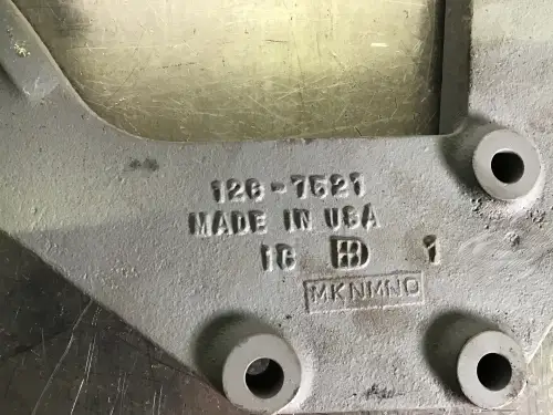 CATERPILLAR ALTERNATOR BRACKET 1267521 USED - Thumb image 2