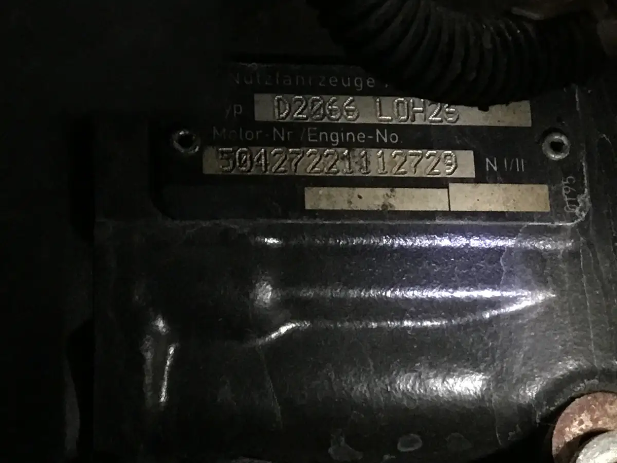 MOTOR MAN D2066-LOH26 USADO - Imagen 6