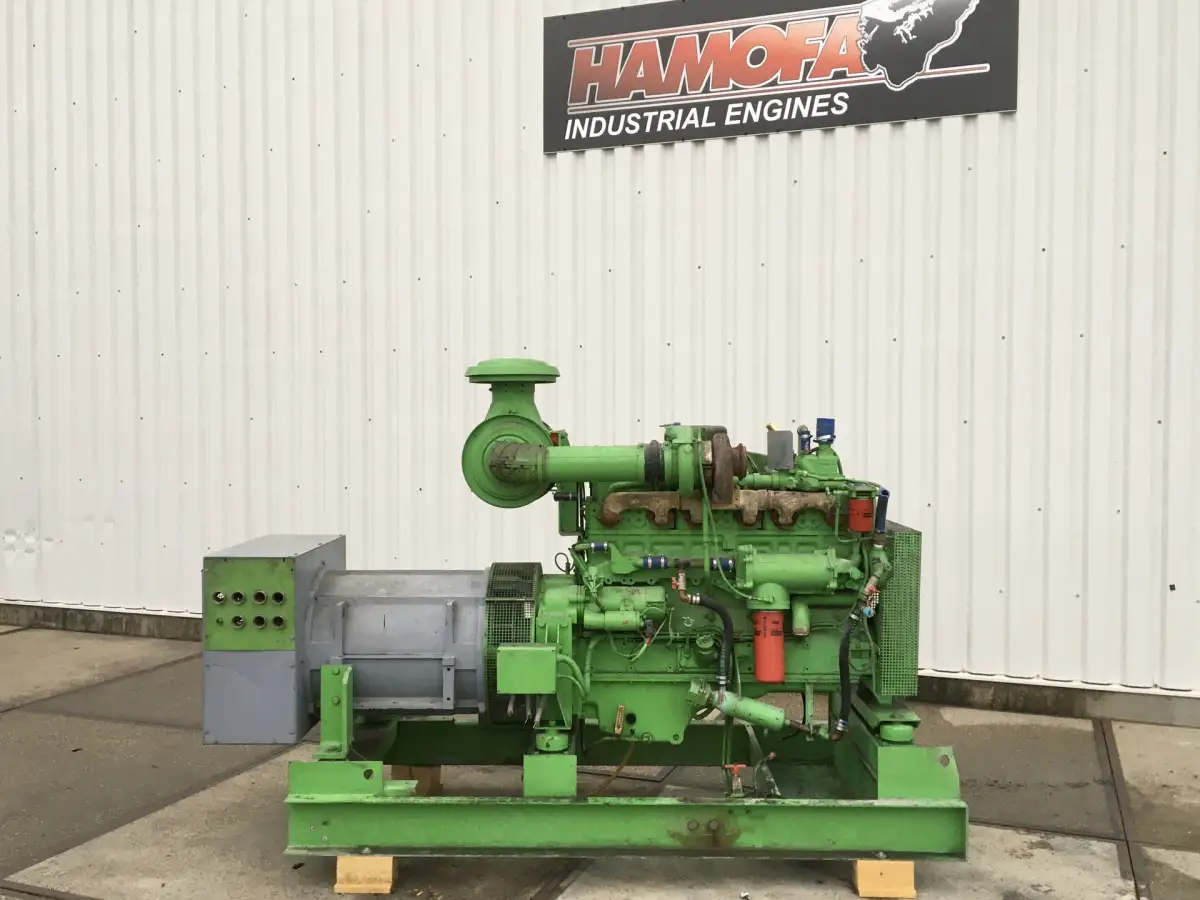 CUMMINS NTA-855-G GENERATOR 275 KVA USED