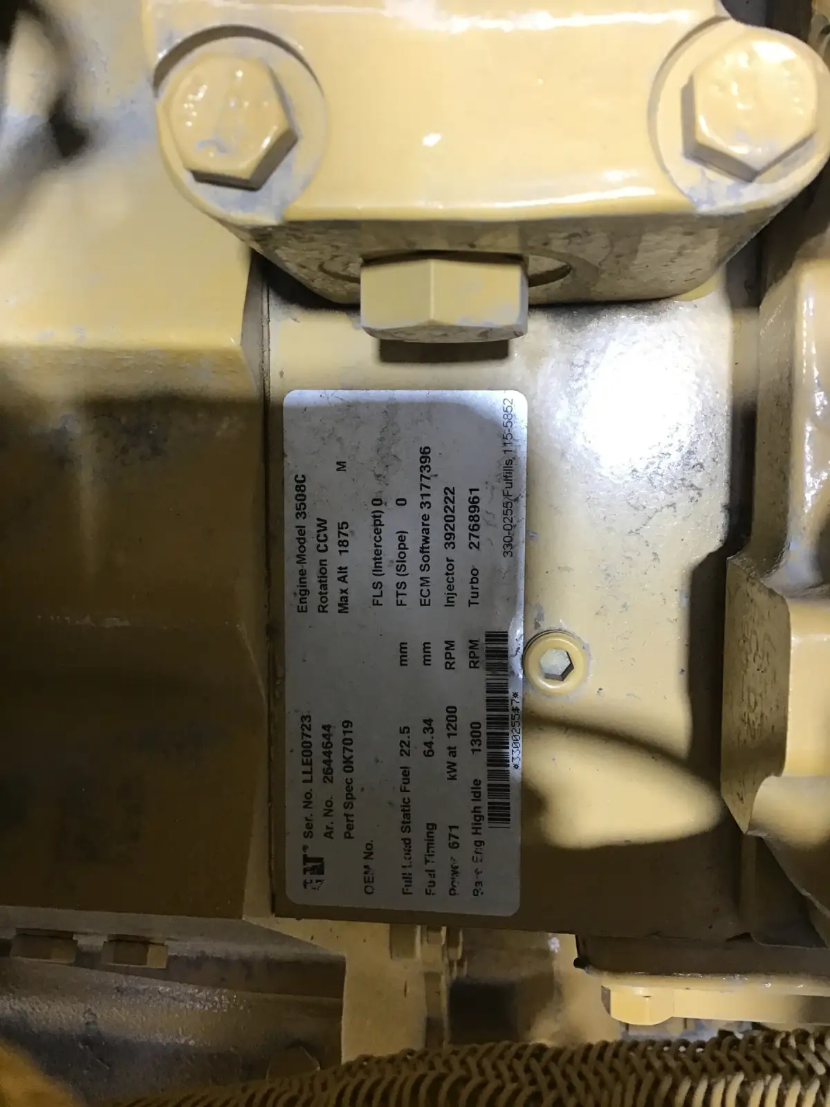 CATERPILLAR 3508C LLE-2644644 NEW - Picture 7