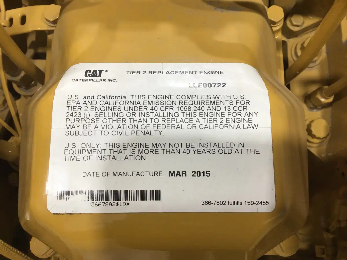 CATERPILLAR 3508C LLE-2644644 NIEUW - Afbeelding 6
