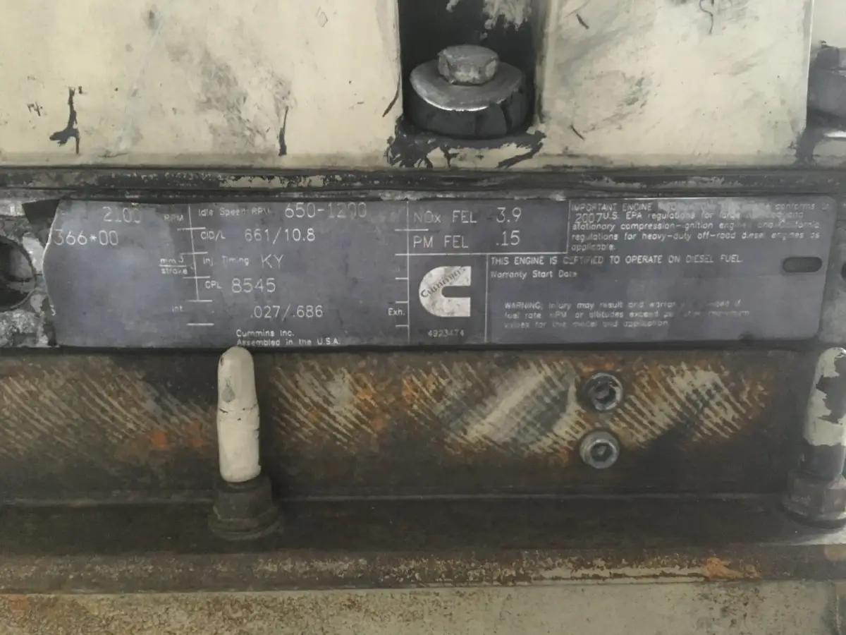 CUMMINS QSM11 CPL8545 GEBRUIKT - Afbeelding 5