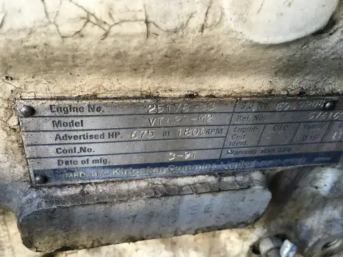 CUMMINS VTA28-M2 Б/У - Миниатюра 5