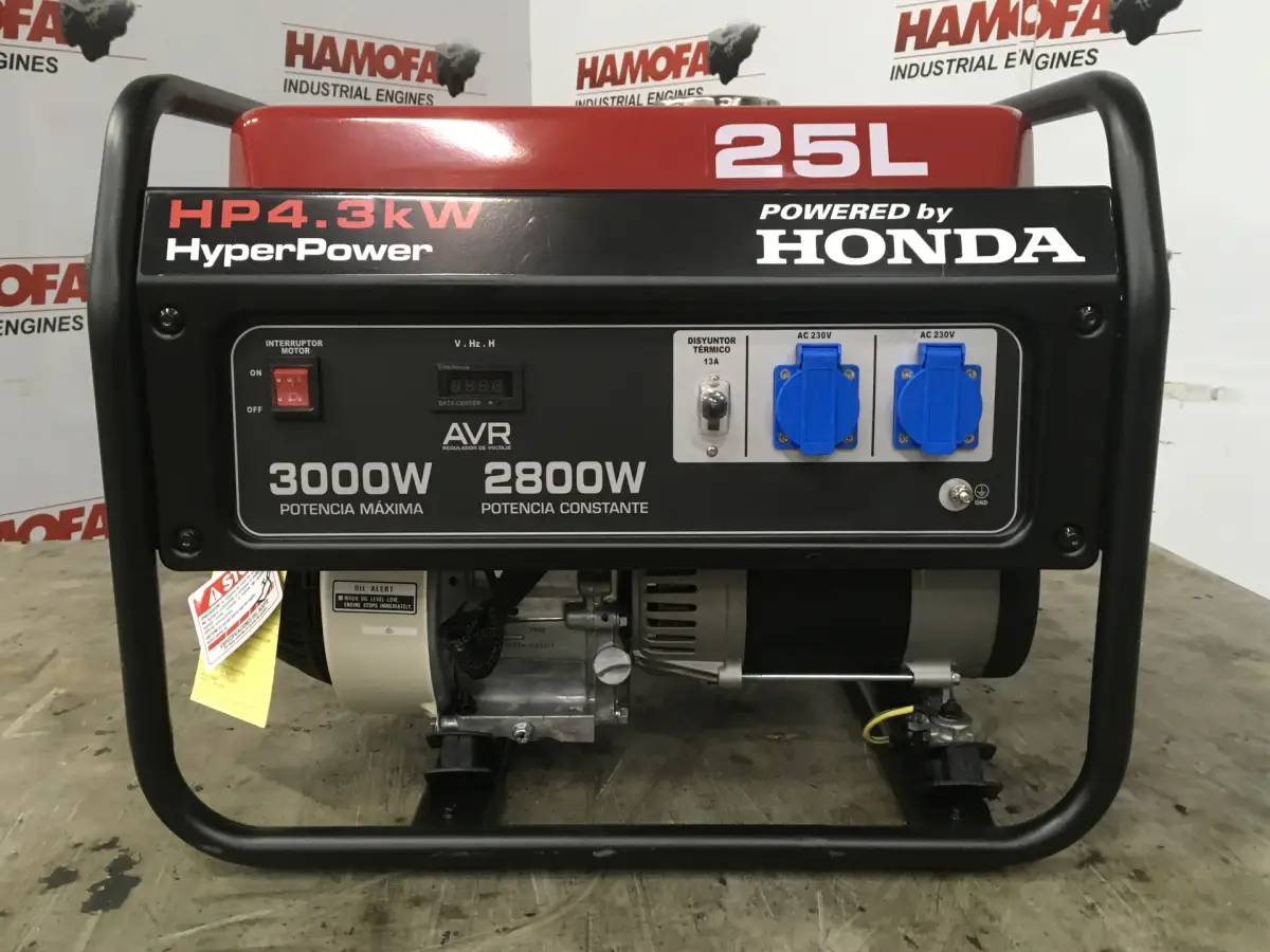 HONDA HP 4.3KW GENERATOR NIEUW - Afbeelding 6
