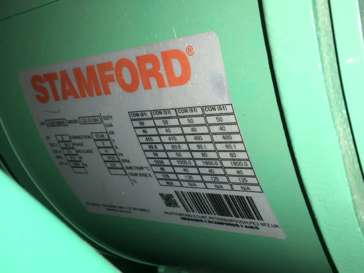 CUMMINS 4BTAA3.3-G11 GENERADOR 50KVA NUEVO - Imagen 6