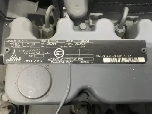 DEUTZ BF4L2011 GENERATOR 40KVA NEW - Thumb image 6