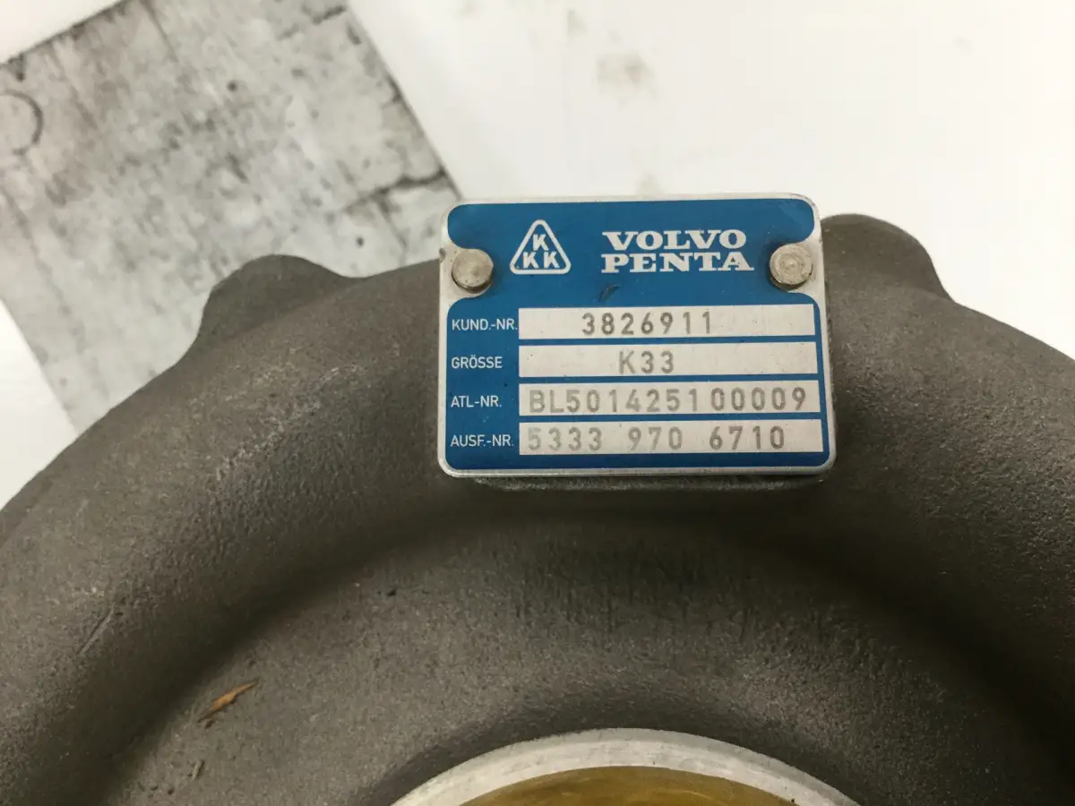 VOLVO TURBO 3826911 ORIGINAL USED - Picture 2