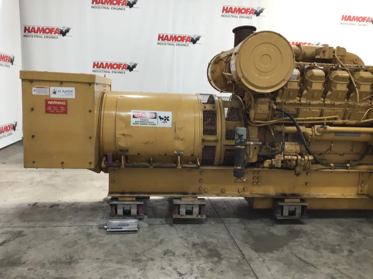 CATERPILLAR 3512-DITA GENERATOR 1137 KVA USED - Picture 5
