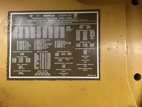 ГЕНЕРАТОР CATERPILLAR 3512-DITA 1137 KVA Б/У - Миниатюра 10
