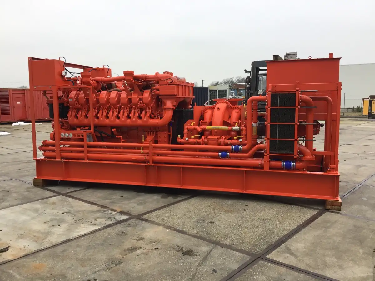 USED MTU 16V4000 POMP 3600M³/HR - Picture 2