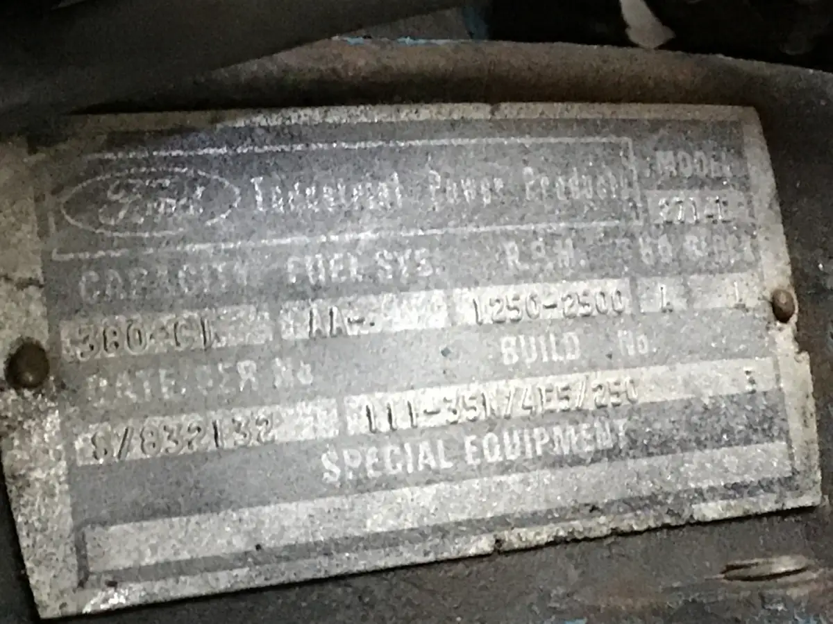 FORD 2714E POMPE 550 BAR D'OCCASION - Image 5