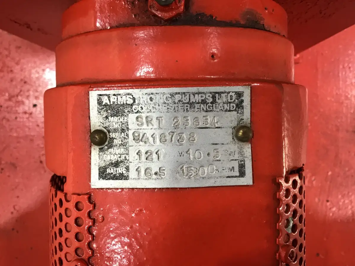 ARMSTRONG SRT25653 PUMP 12.1L/MIN USED - Picture 6