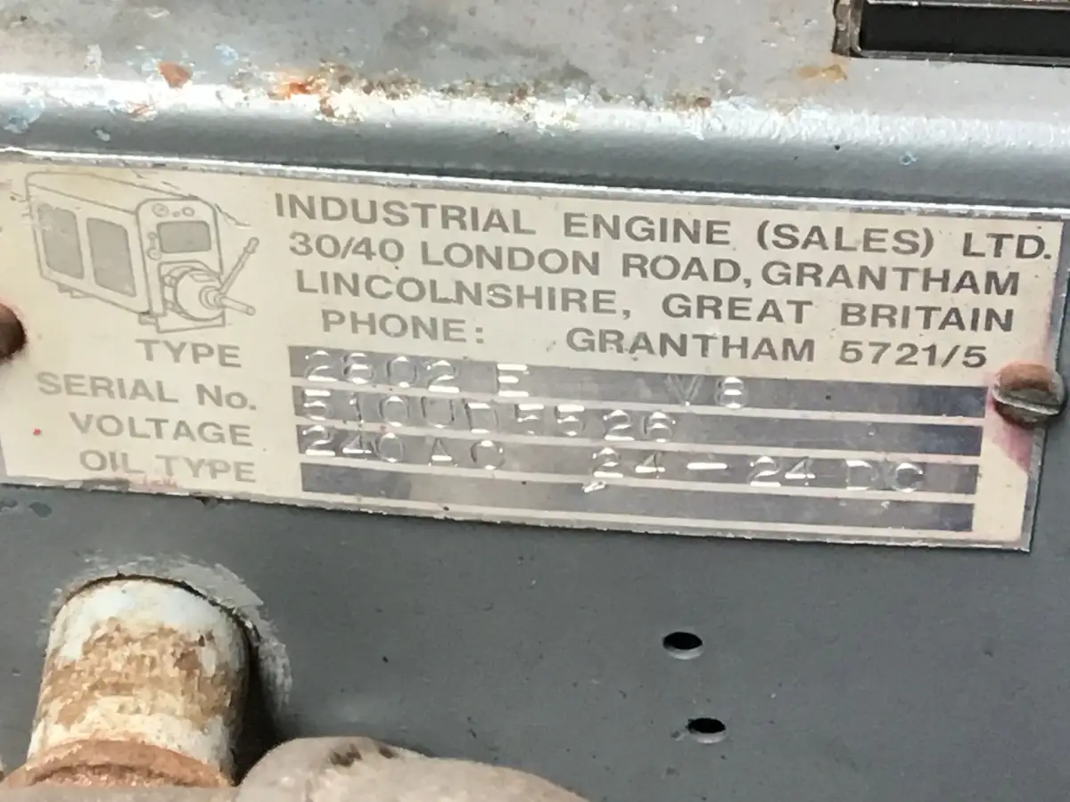 FORD 2802 E V8 POMPSET 550M3/H USED - Picture 2