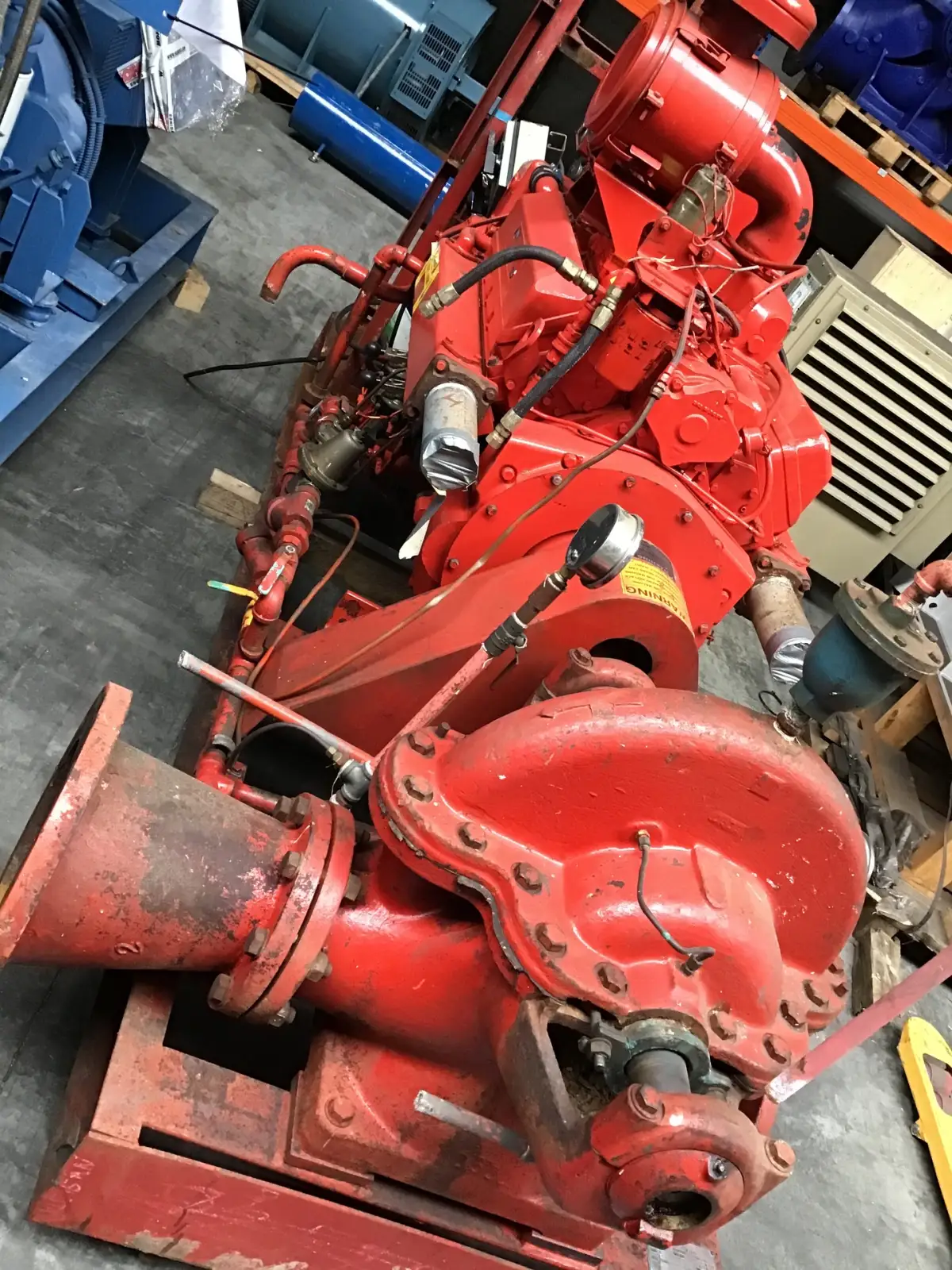 CUMMINS V903 POMP 227 M³/H USED - Picture 2