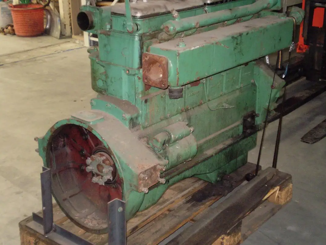 MITSUBISHI 6DB10 MOTEUR COEUR POUR PIÈCES - Image 2