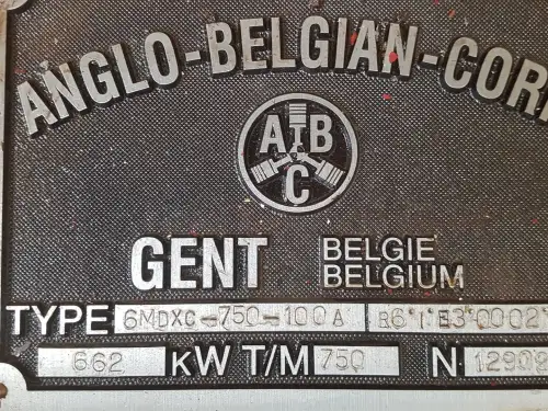 ANGLO BELGIAN CORPORATION 6MDXC ЯДРОВЫЕ ЧАСТИ - Миниатюра 3
