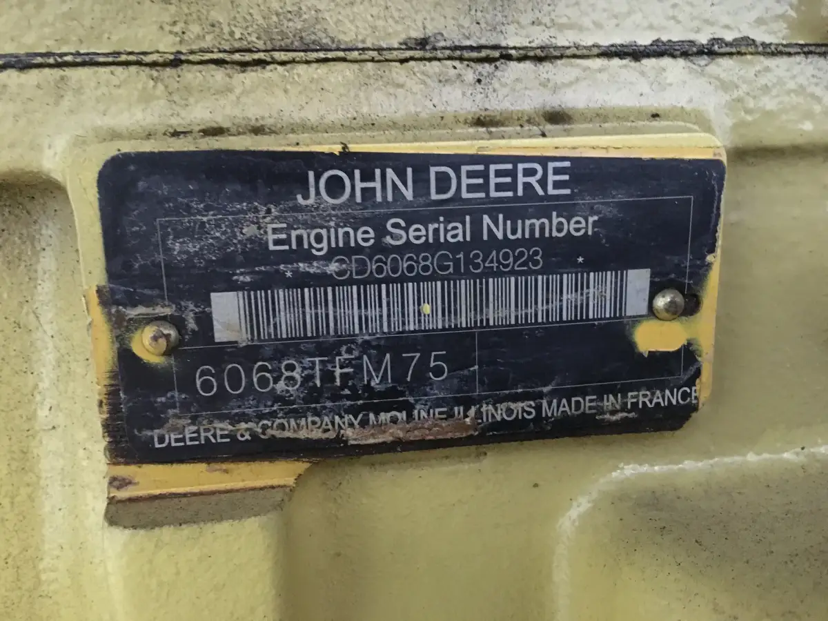 JOHN DEERE 6068TFM75 USED - Picture 6