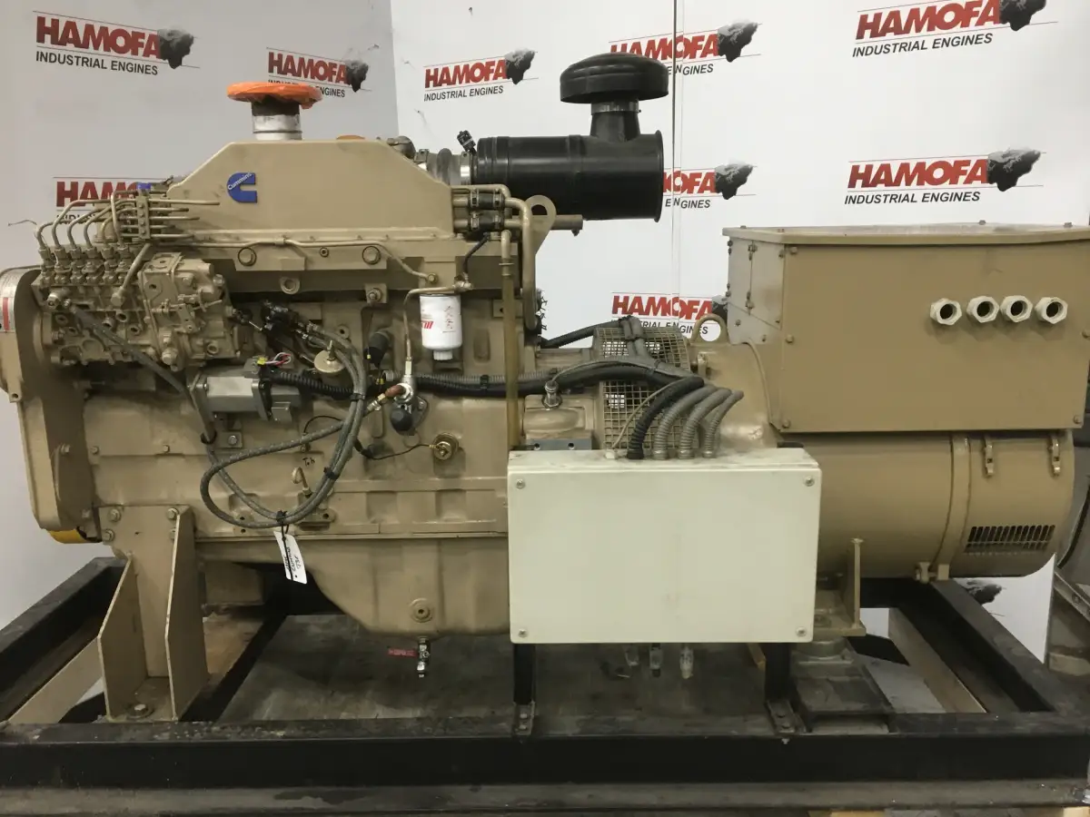 CUMMINS 6CTA 8.3-G GENERATOR 175KVA CPL0831 USADO - Imagen 2