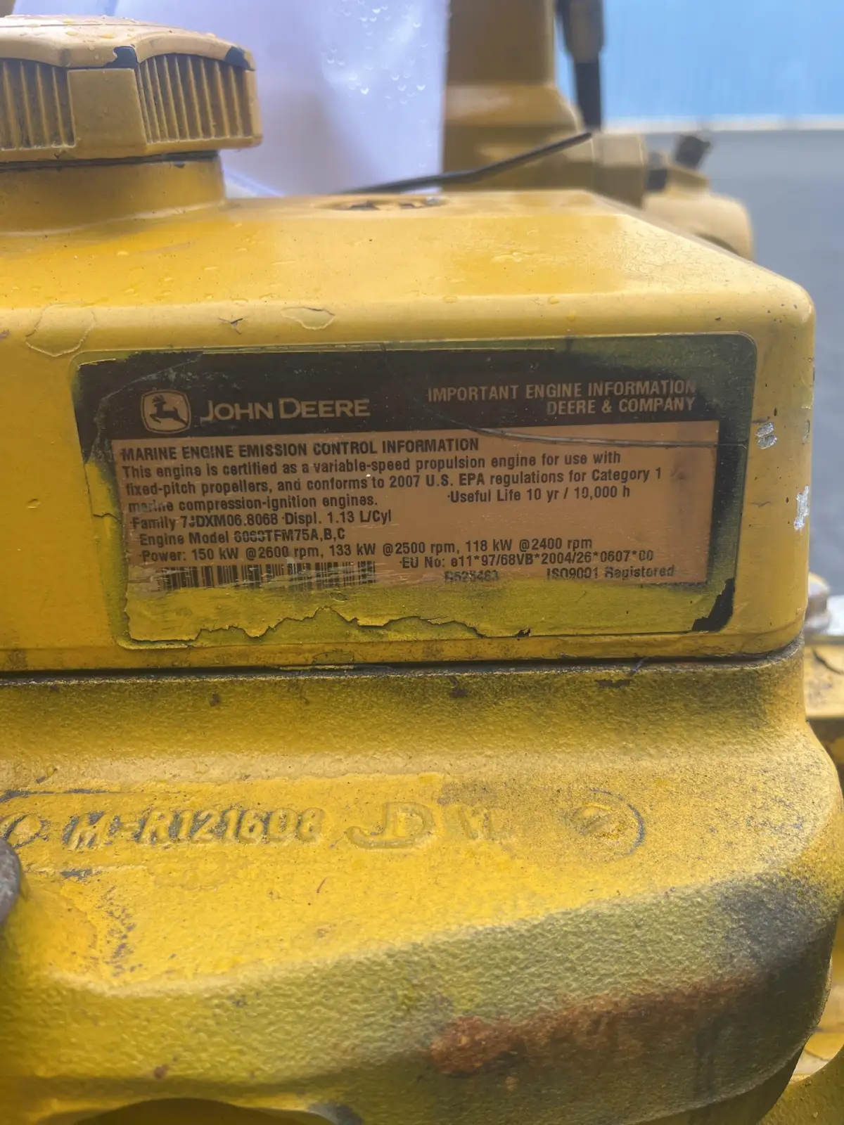 JOHN DEERE 6068TFM75 GEBRUIKT - Afbeelding 7