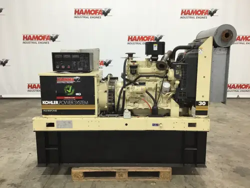 KOHLER 30ROZJ GENERATOR 33KVA USED