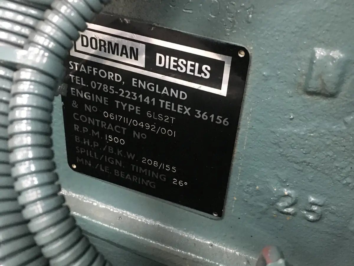 DORMAN 6LS2T GENERATOR 150 KVA USED - Picture 6