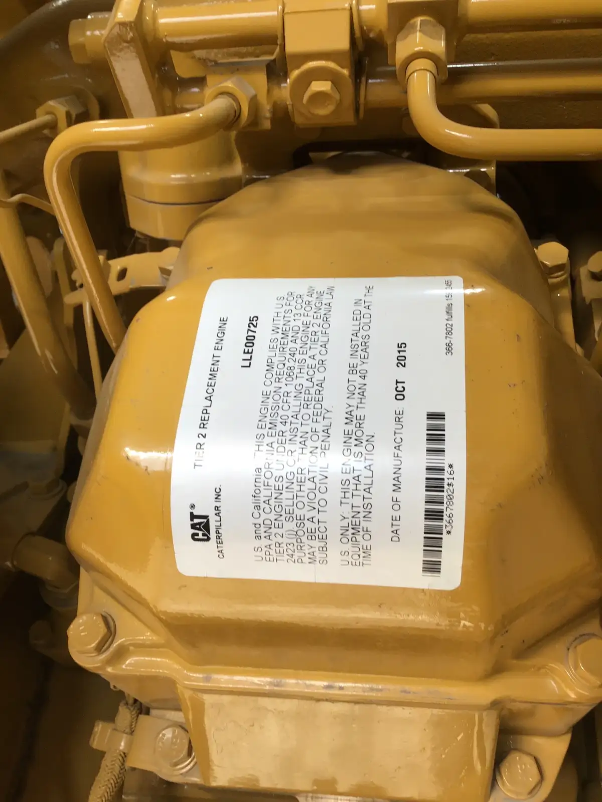 CATERPILLAR 3508C LLE-2644644 NEW - Picture 7