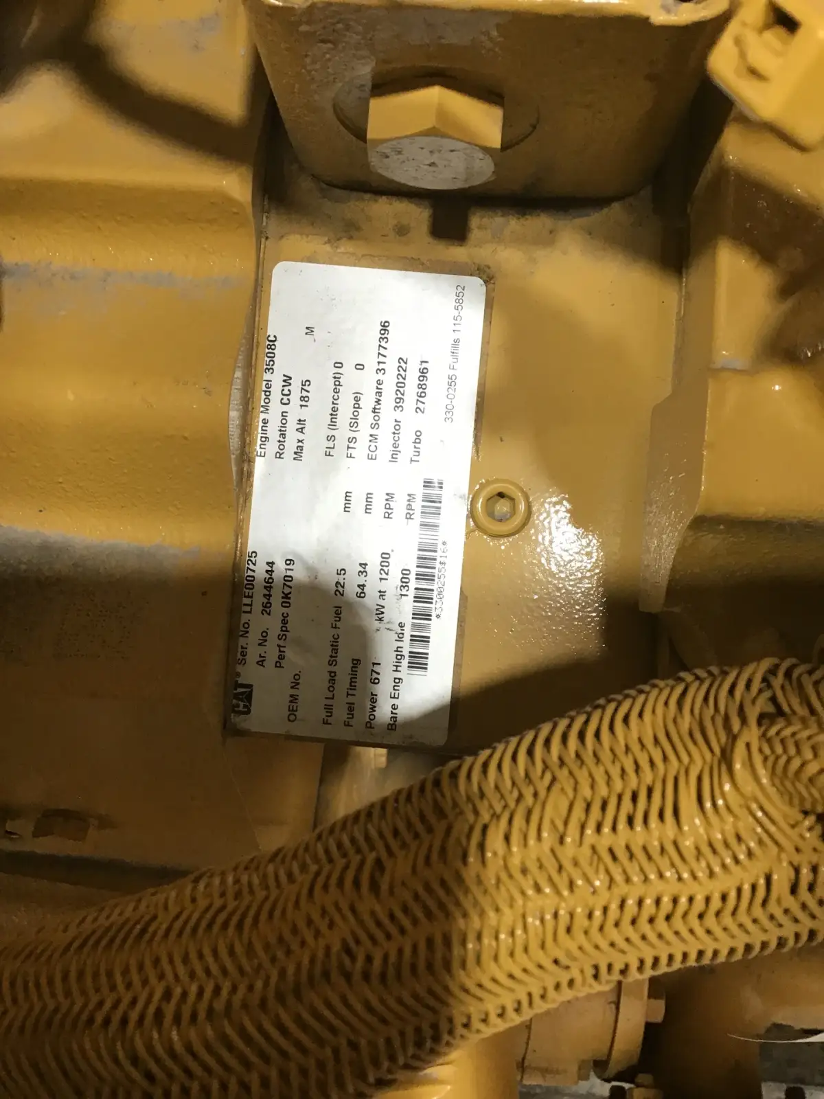 CATERPILLAR 3508C LLE-2644644 NEW - Picture 6