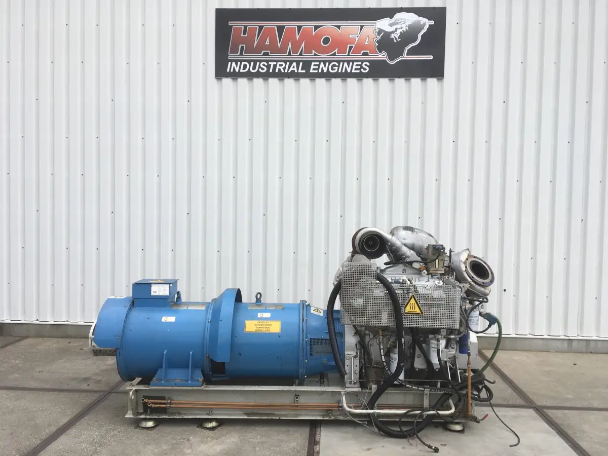 DETROIT DIESEL 8V92TA 8083-7405 GENERATOR 320KVA USED