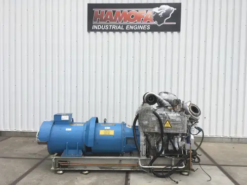 DETROIT DIESEL 8V92TA 8083-7405 GENERATOR 320KVA USED