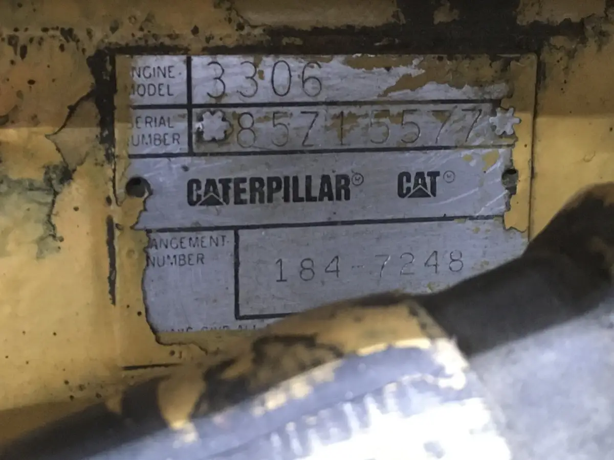 ГЕНЕРАТОР CATERPILLAR 3306DI SR4B 238 KVA Б/У - Фото 7