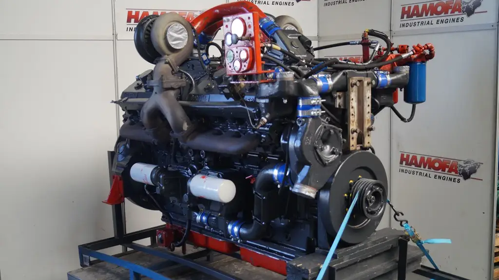 DETROIT DIESEL 16V92T 8163-7300 ÜBERHOLTER MOTOR – Bild 2