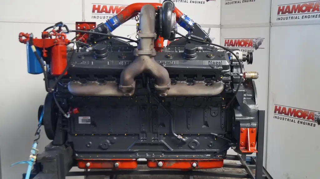 DETROIT DIESEL 16V92T 8163-7300 ÜBERHOLTER MOTOR – Bild 6