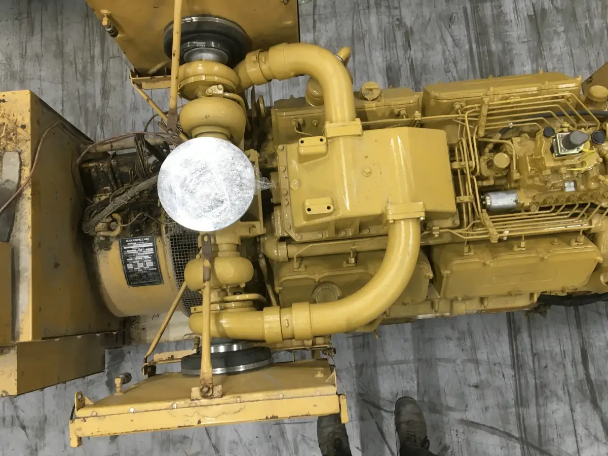 CATERPILLAR 3412 38S GENERATOR 468 KVA USED - Picture 5