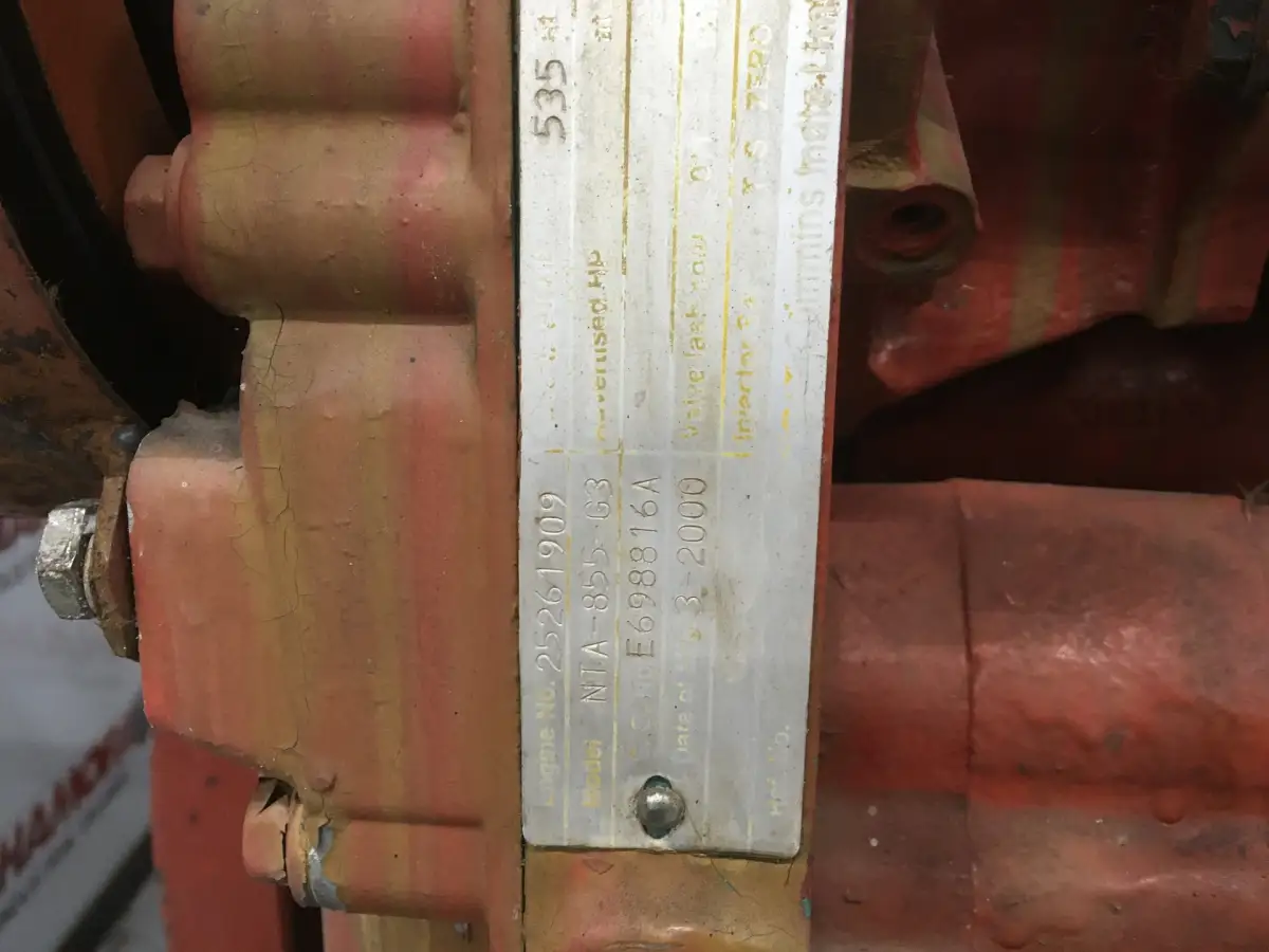 CUMMINS NTA855 CPL0991 GEBRAUCHT – Bild 5