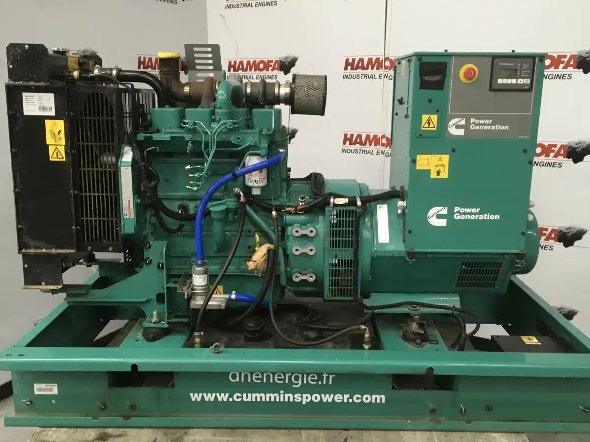 CUMMINS 4BT3.9-G4 GENERATOR 70 KVA USED - Picture 2