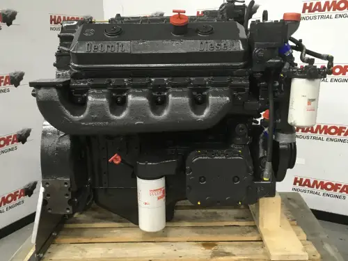 MOTEUR DETROIT DIESEL 8V92 8083-7000 RÉCONDITIONNÉ - Miniature 1