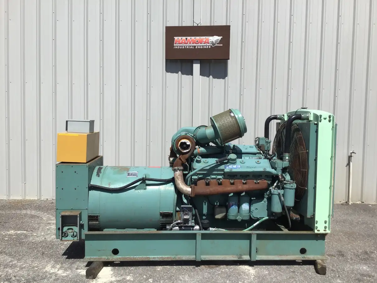 DETROIT DIESEL 12V71 7123-7305 GENERATOR 438KVA USED - Picture 2